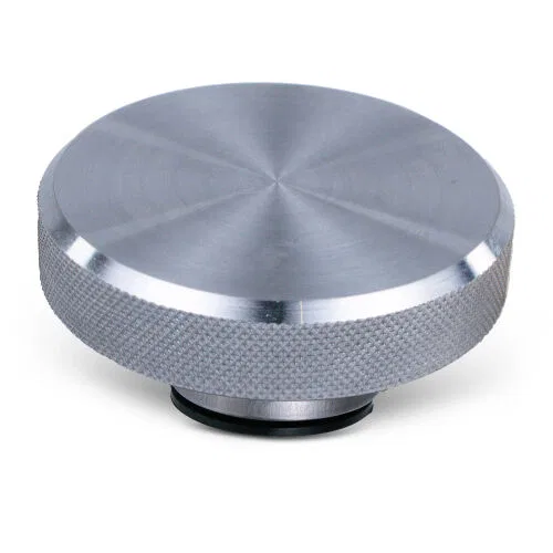 69522 – PROFORM Radiator Cap, 13 PSI Maximum Pressure Round Without Safety Release Lever Natural Anodized Aluminum